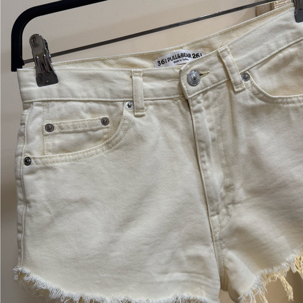 Pull&Bear High Rise Denim Shorts - Picture 4 of 6